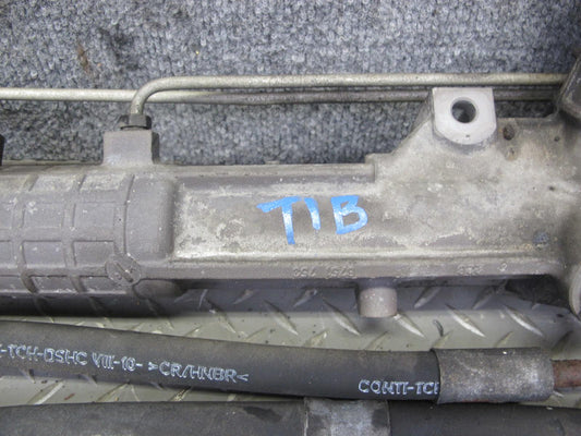 02-06 BMW E46 330Ci 330i Power Steering Rack & Pinion Yellow TAG 6757650 OEM