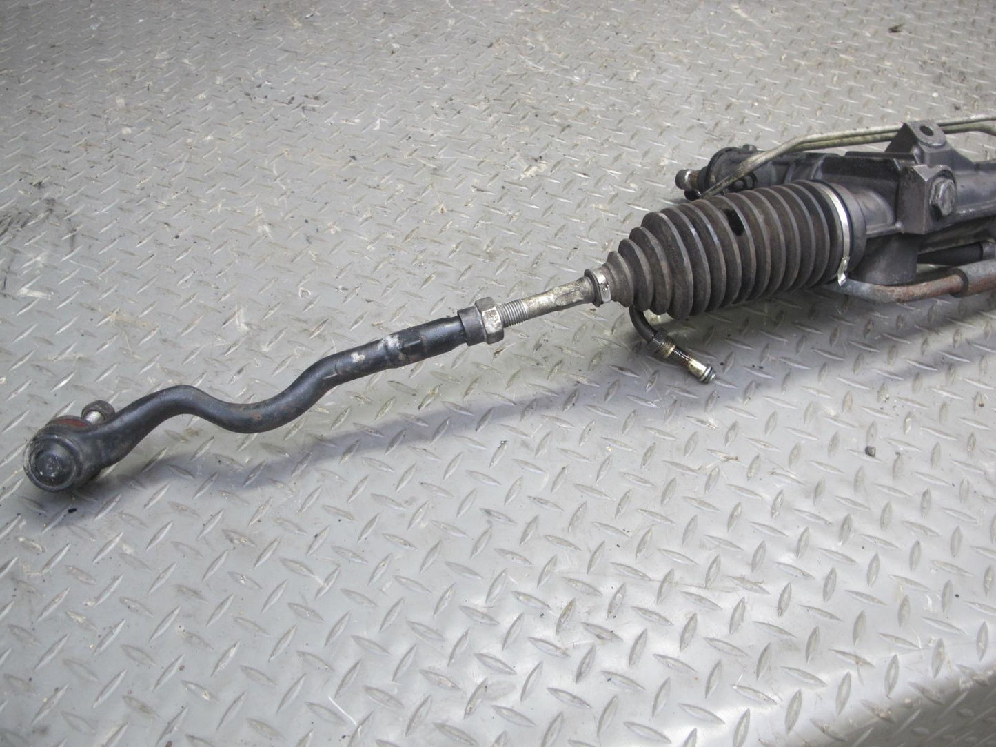 02-06 BMW E46 330Ci 330i Power Steering Rack & Pinion Yellow TAG 6757650 OEM