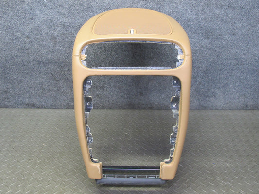 2003-2010 Porsche Cayenne 957 Dash Center Trim Bezel Cover Panel Sand Beige