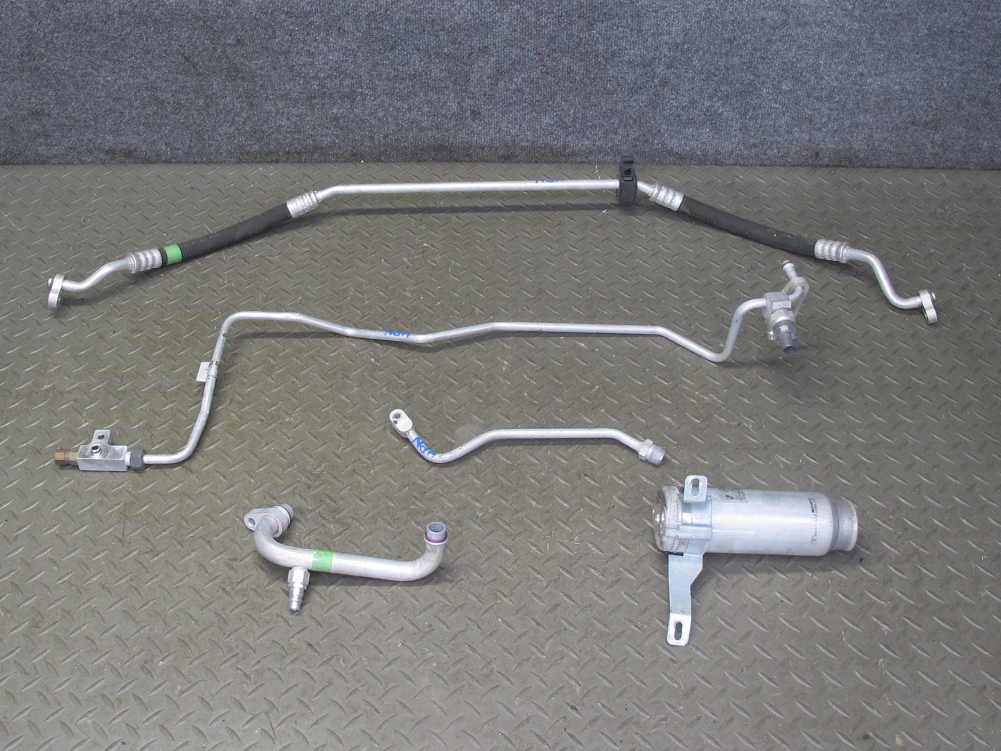 2002-2005 Porsche 911 996 A/C Air Condition Hose Pipe Line Dryer Set