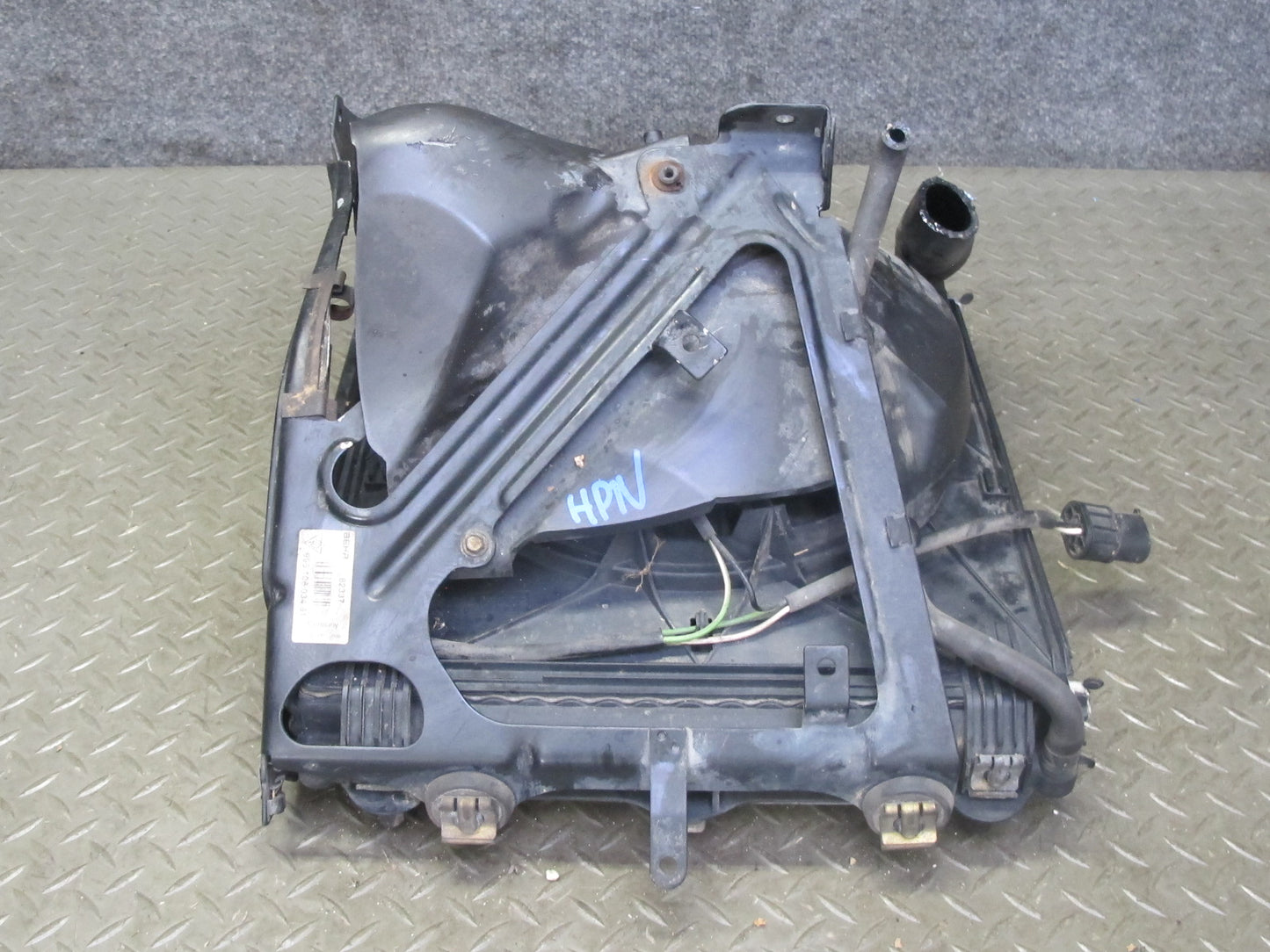 1999-2005 Porsche 911 996 Engine Right Cooling Radiator Condenser W/ Support