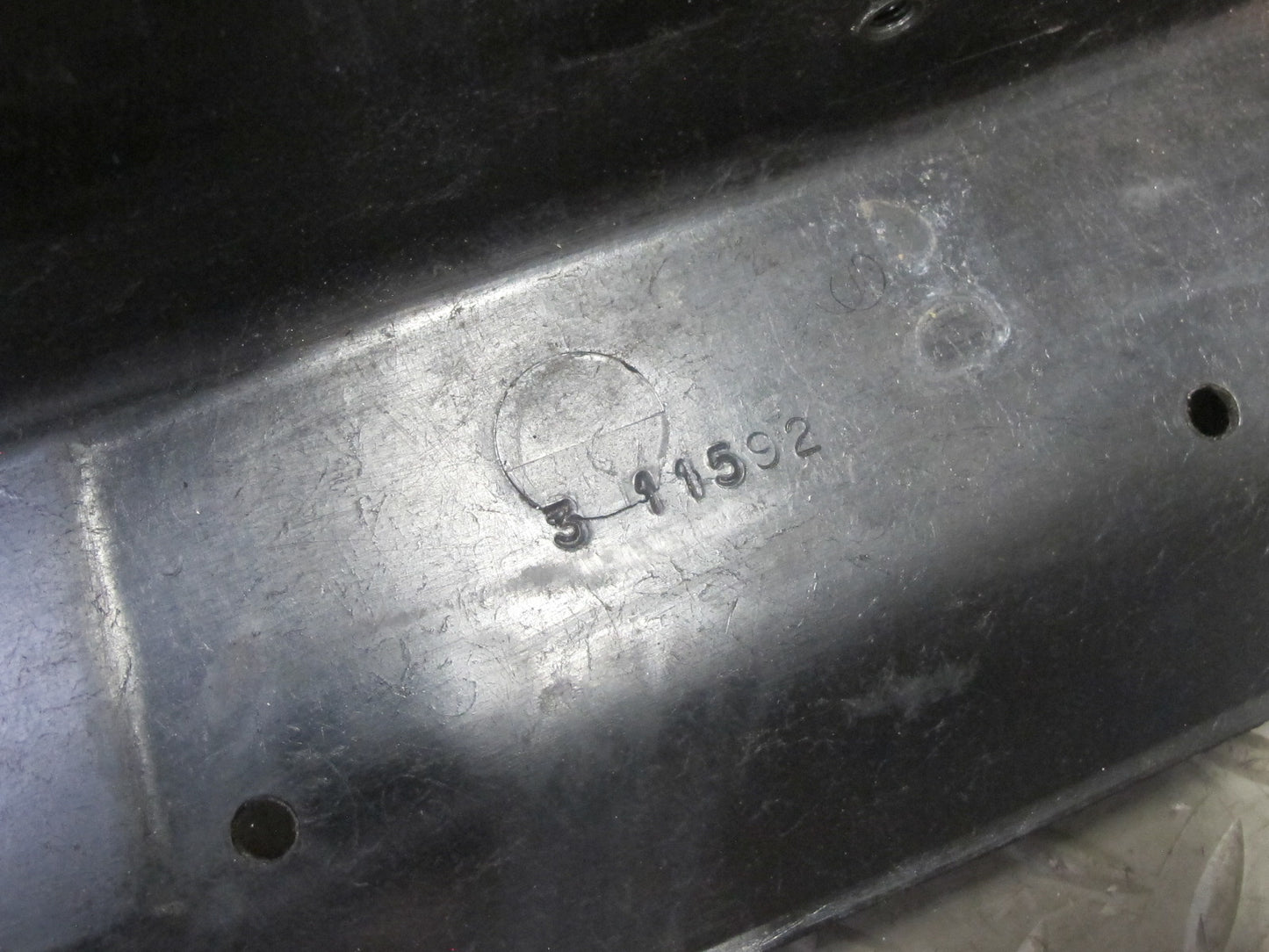 90-96 Chevrolet Corvette C4 Front Left Sport Seat Lower Bottom Frame Panel OEM