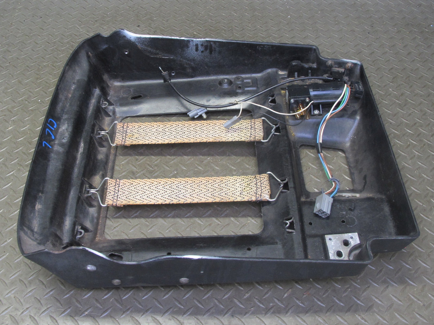 90-96 Chevrolet Corvette C4 Front Left Sport Seat Lower Bottom Frame Panel OEM