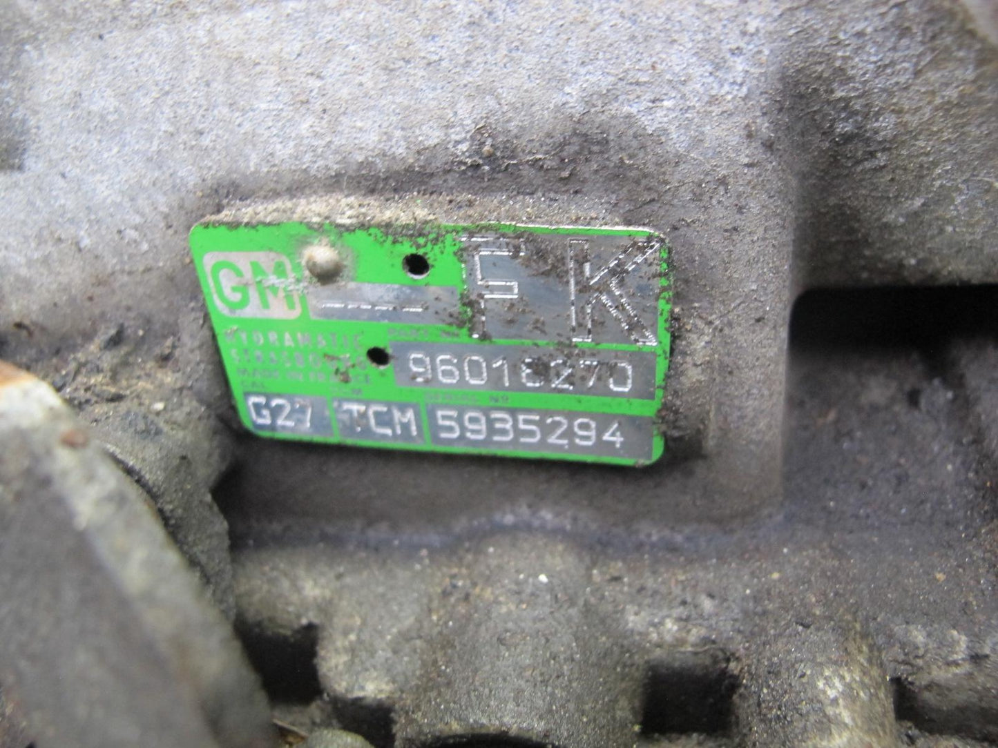 99-01 Isuzu Vehicross G27 4-SPEED Automatic Transmission 130K Miles 96018270 OEM