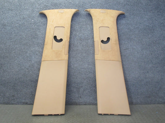 2003-2010 Porsche Cayenne 957 Interior B Pillar Trim Cover Panel Set of 2