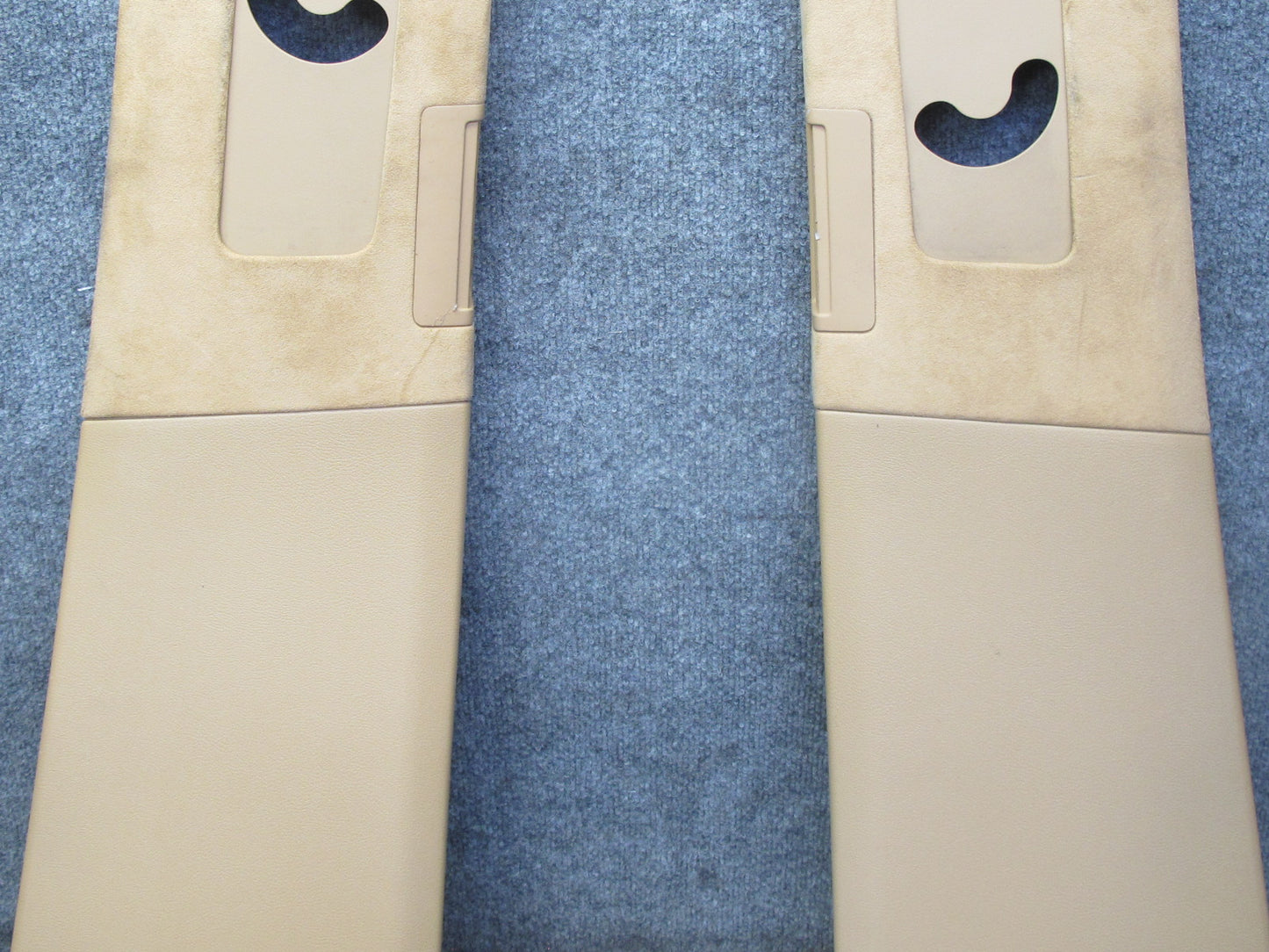 2003-2010 Porsche Cayenne 957 Interior B Pillar Trim Cover Panel Set of 2
