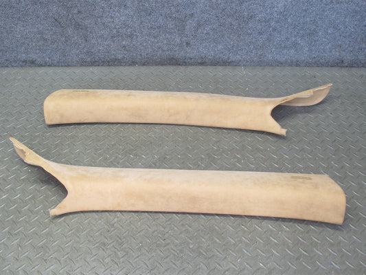 2003-2010 Porsche Cayenne 957 Front Interior A Pillar Trim Panel Alcantara Set