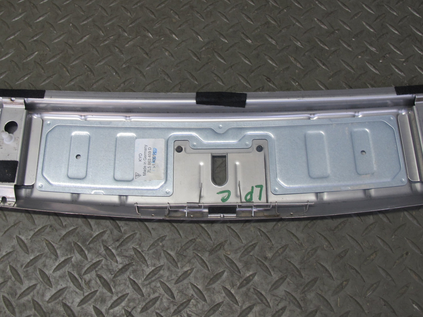 2008-2010 Porsche Cayenne 957 Rear Trunk Tailgate  Scuff Loading Sill Plate