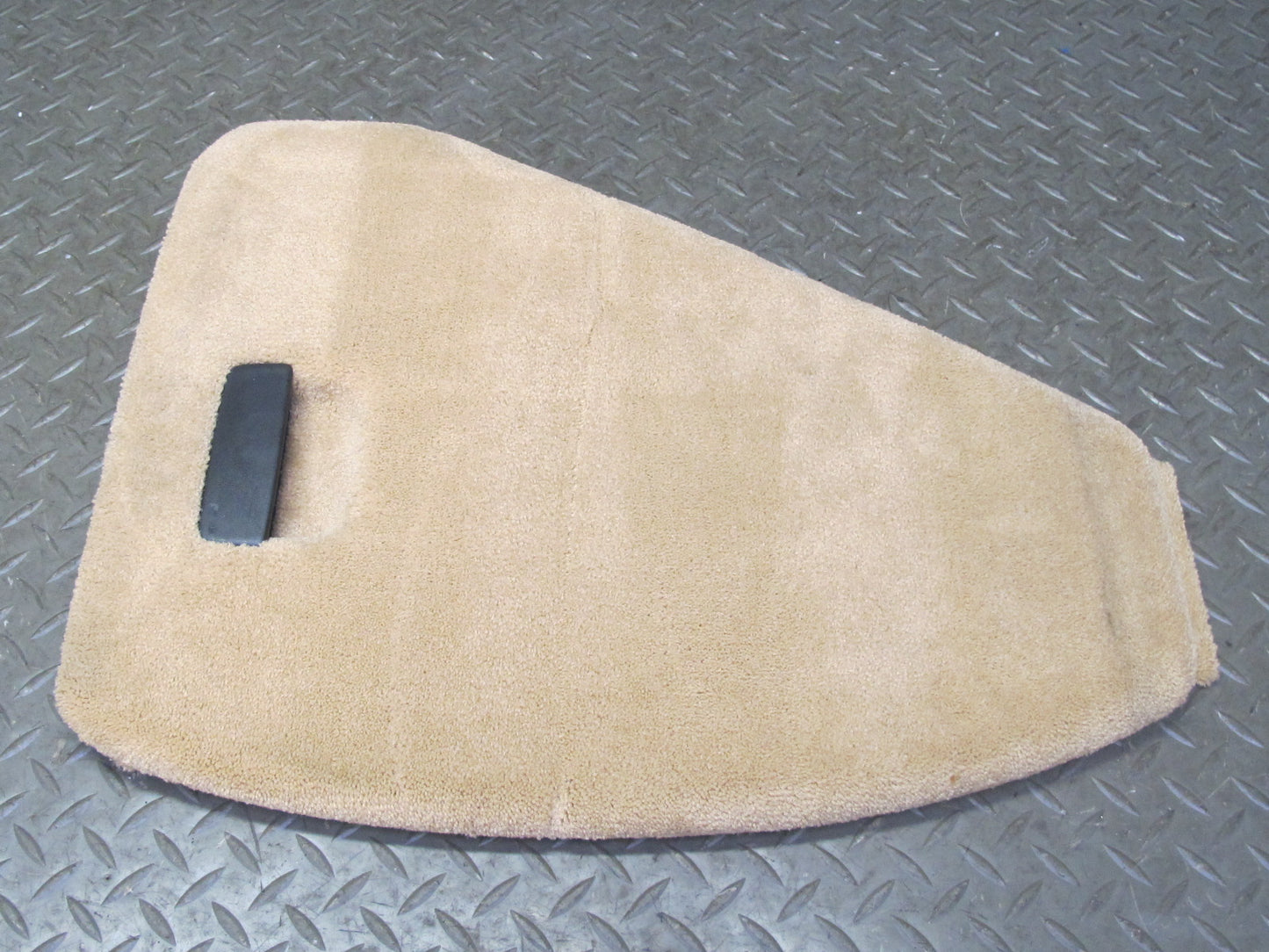 03-10 Porsche Cayenne 957 Rear Trunk Side Carpet Trim Panel Sand Beige Set