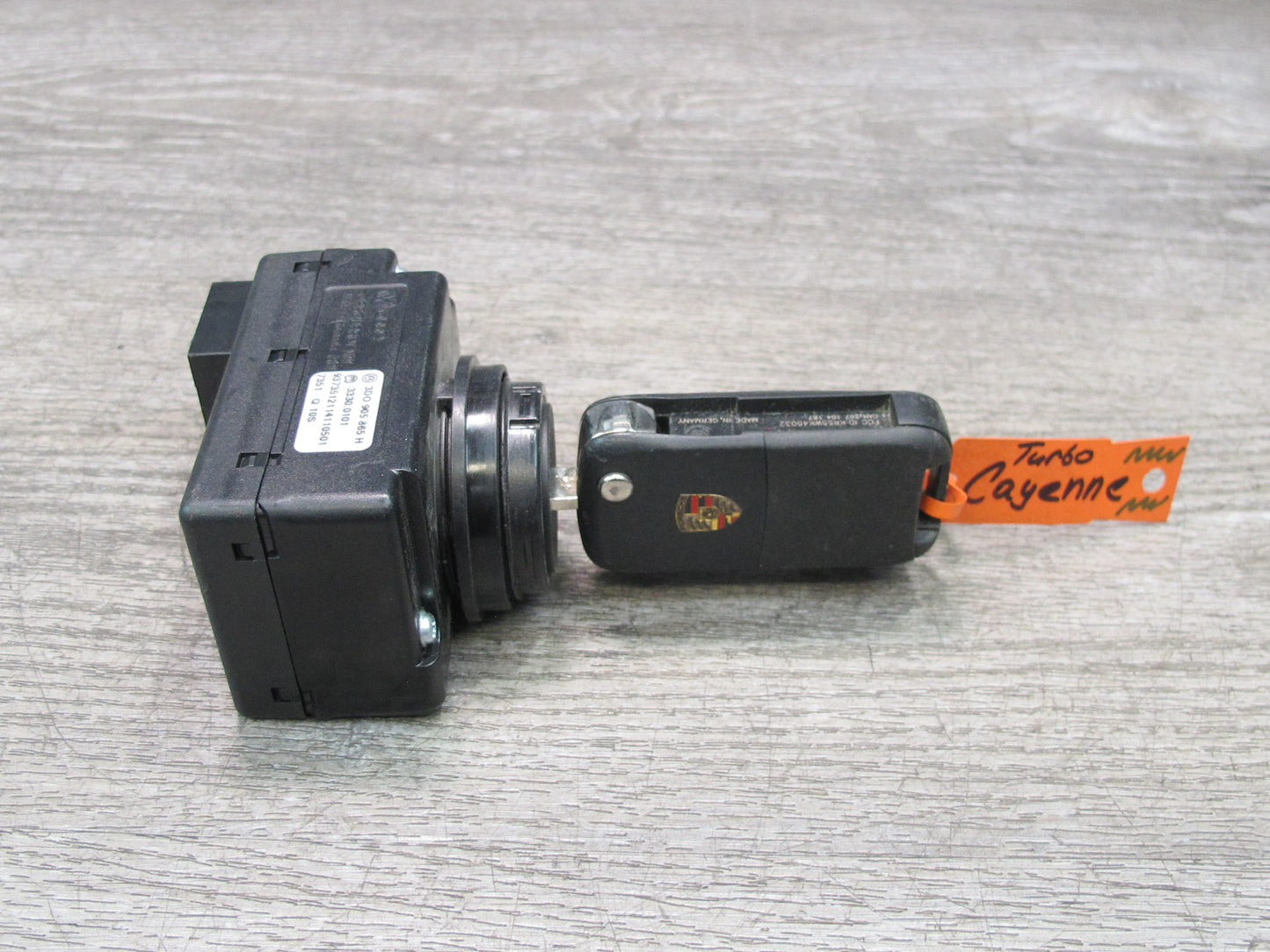 2008-2010 Porsche Cayenne 957 Ignition Switch KEY Set