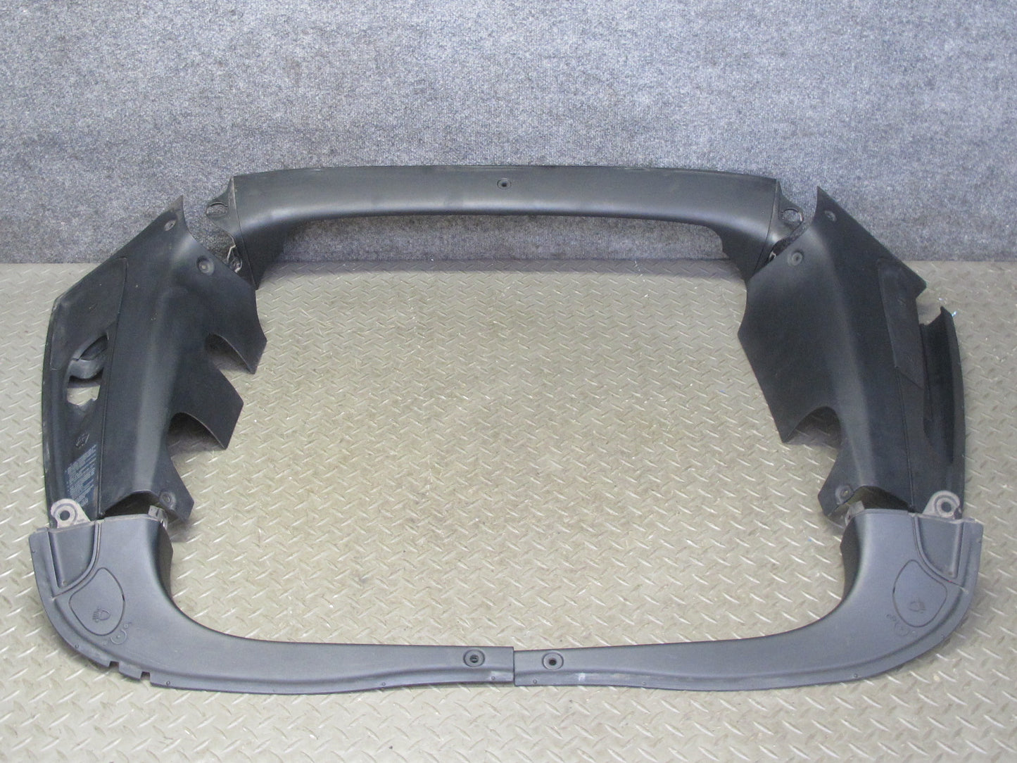 2008-2010 Porsche Cayenne 957 Engine Compartment Trim Cover Panel Set of 5