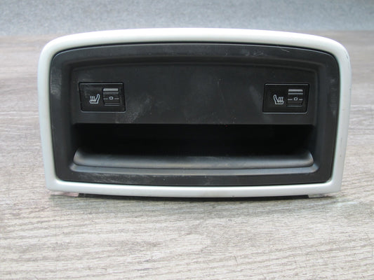 2003-2010 Porsche Cayenne 957 Rear Center Console Heated Seat Switch Tray Trim