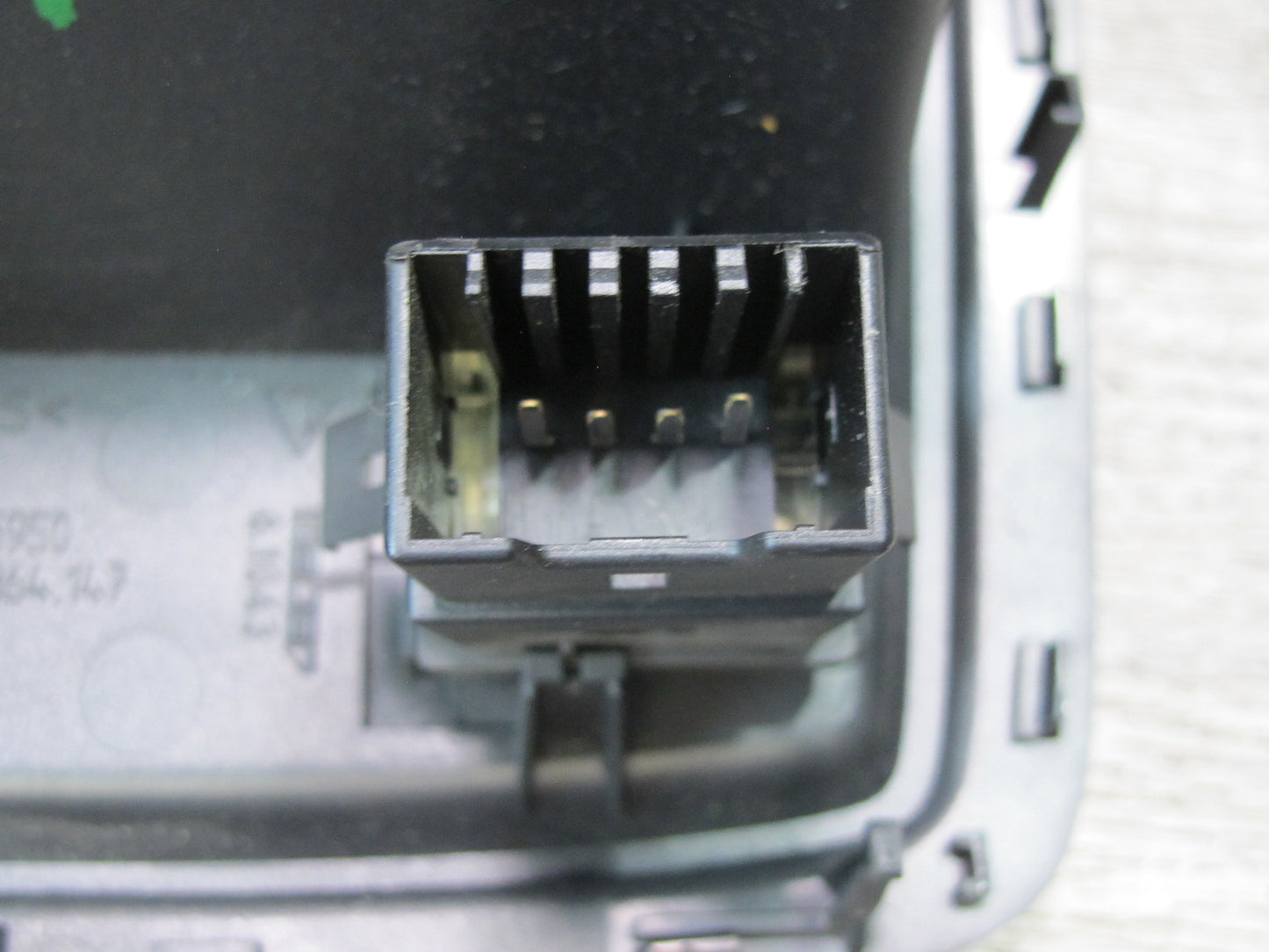 2003-2010 Porsche Cayenne 957 Rear Center Console Heated Seat Switch Tray Trim