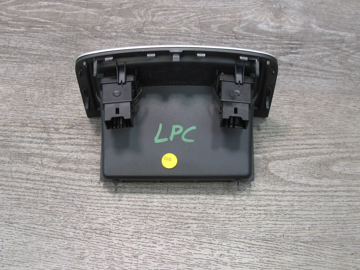 2003-2010 Porsche Cayenne 957 Rear Center Console Heated Seat Switch Tray Trim