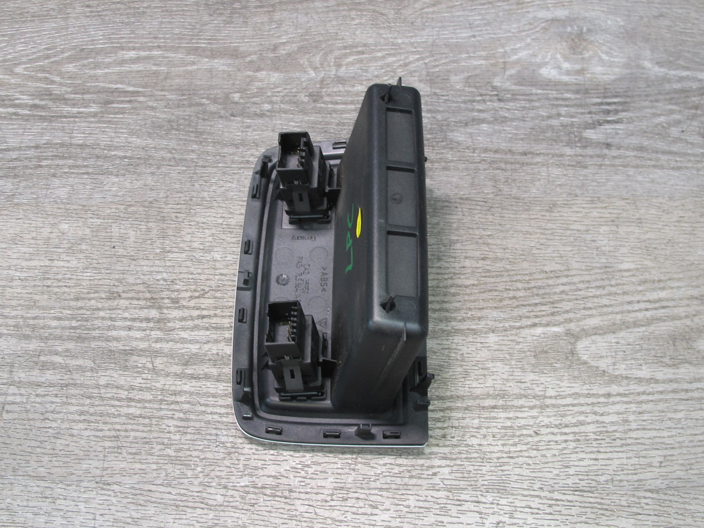 2003-2010 Porsche Cayenne 957 Rear Center Console Heated Seat Switch Tray Trim