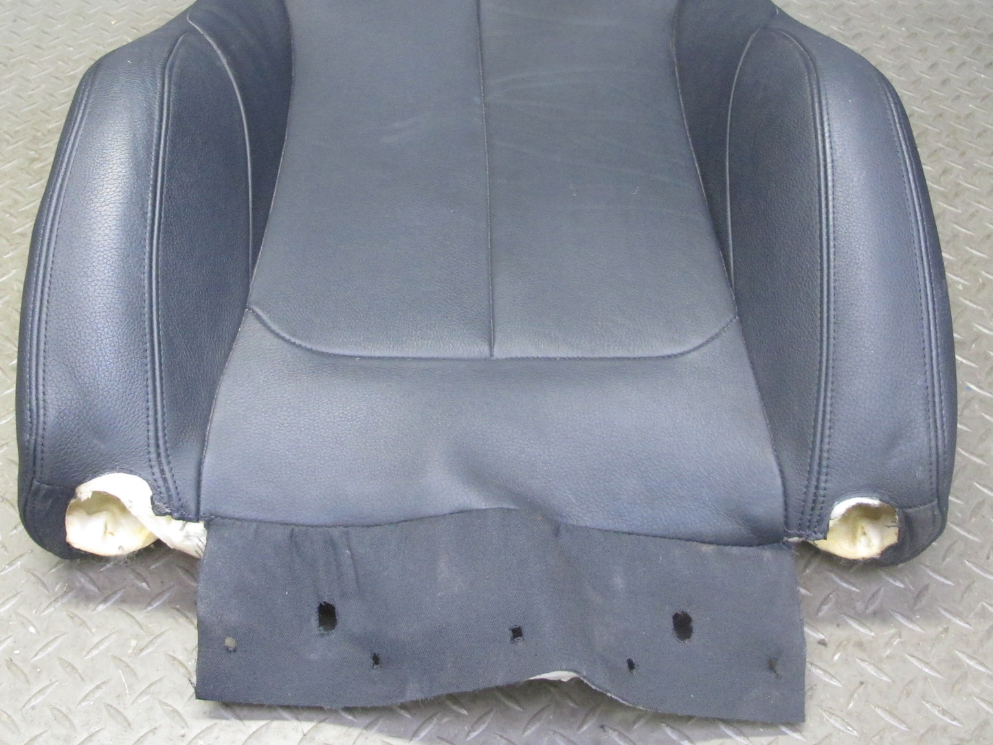 12-18 BMW F30 F34 335i Front Right Sport Seat Upper Leather Cushion Backrest OEM