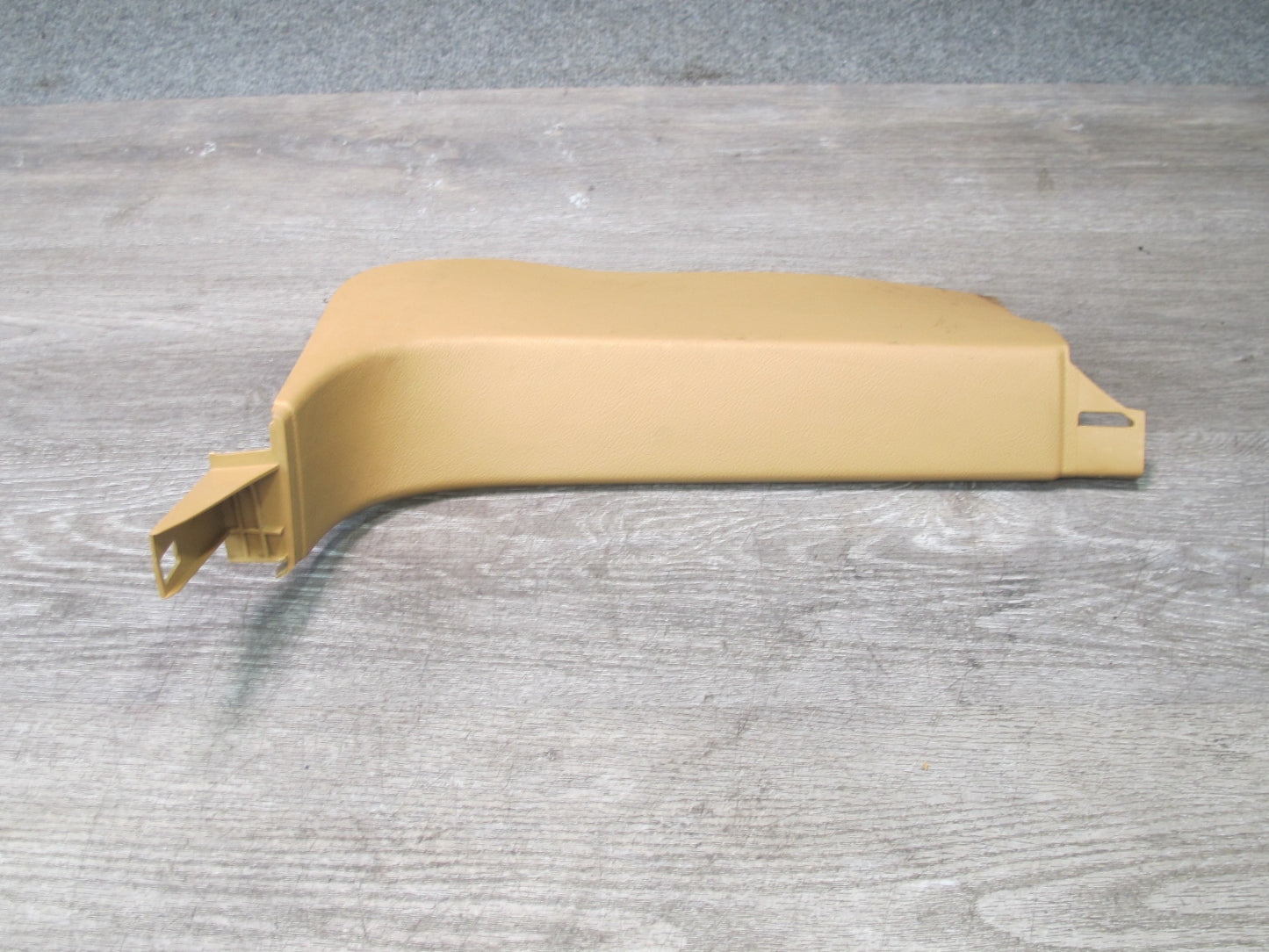03-10 Porsche Cayenne 957 Front Lower Kick Trim Cover Panel Sand Beige Set