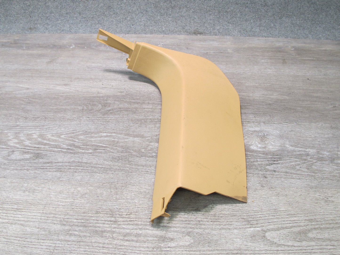 03-10 Porsche Cayenne 957 Front Lower Kick Trim Cover Panel Sand Beige Set