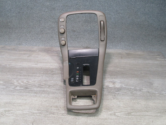 95-97 Lexus SC300 SC400 A/T Center Console Trim w CUP Holder & Shifter Trim OEM