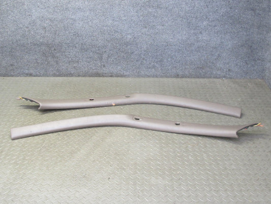 92-00 Lexus UZZ30L SC300 SC400 Front A Pillar Trim Cover Panel Set Brown OEM