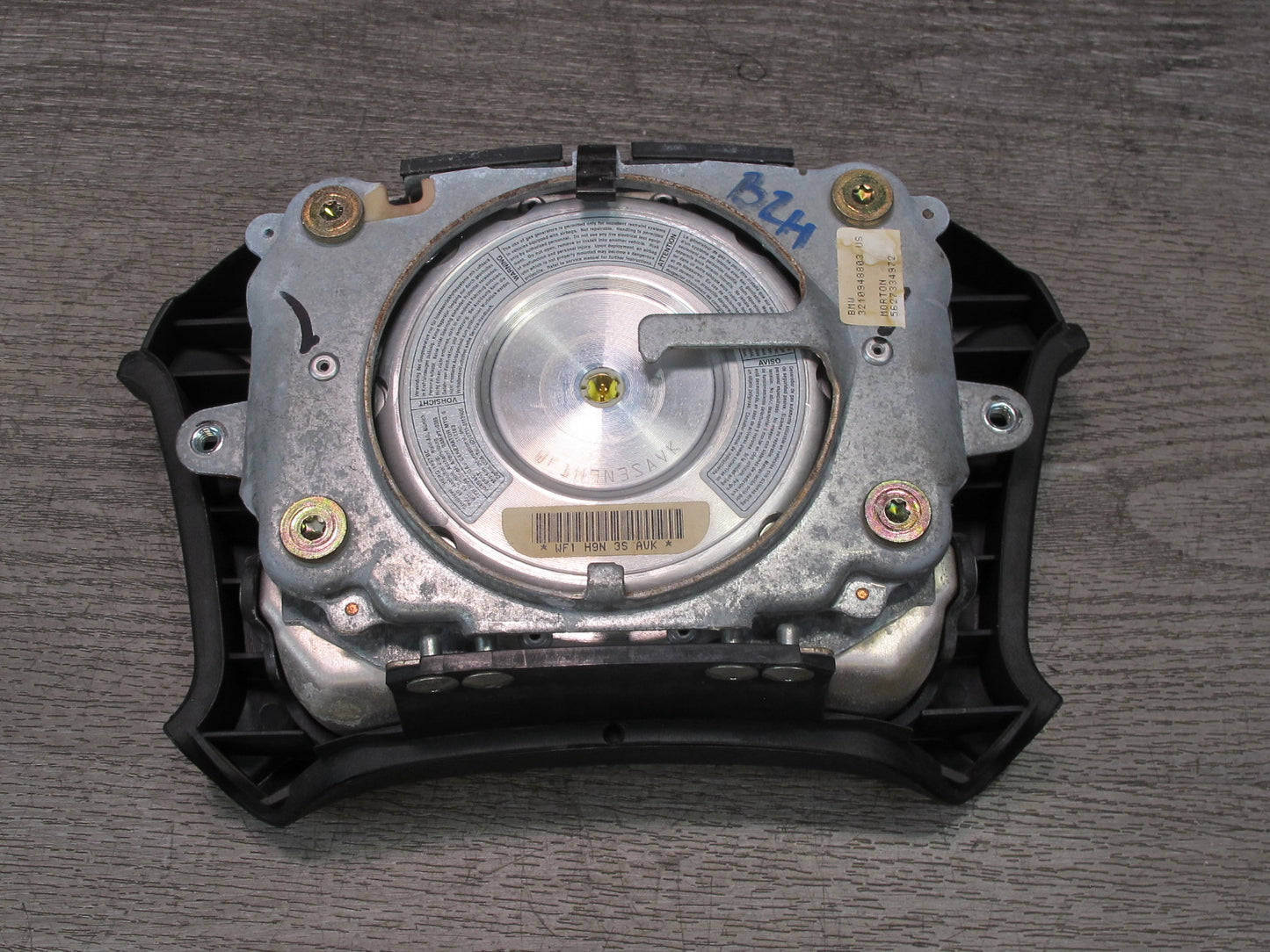 98-99 BMW E36 Z3 FRONT LEFT DRIVER SIDE STEERING WHEEL SRS AIRBAG OEM