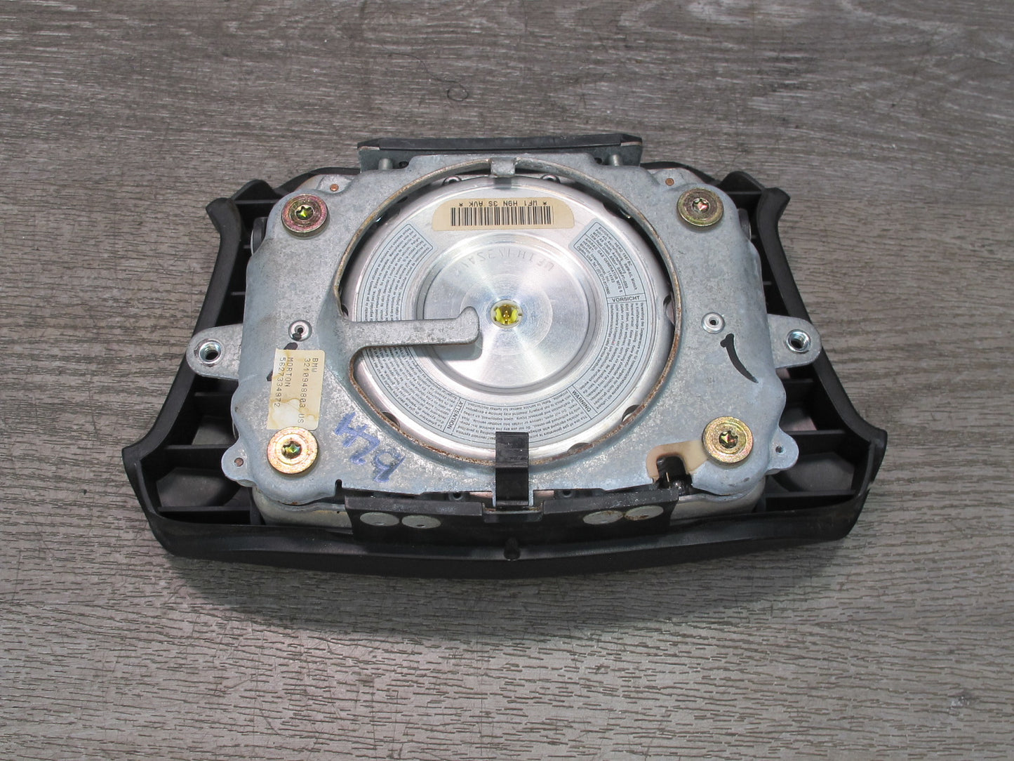 98-99 BMW E36 Z3 FRONT LEFT DRIVER SIDE STEERING WHEEL SRS AIRBAG OEM