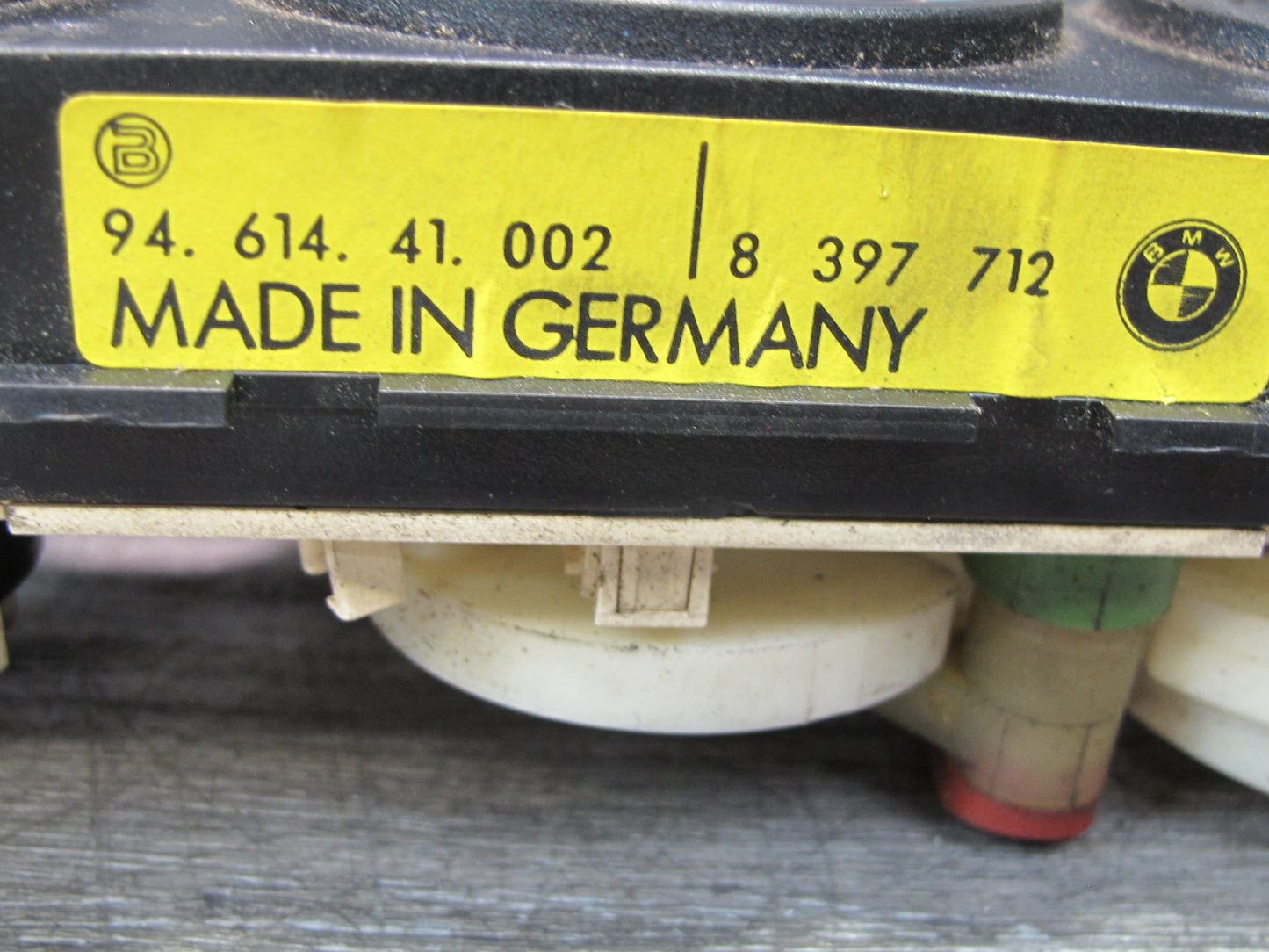 96-02 BMW E36/7 Z3 Manual A/C Heater Climate Control Switch Panel 8397712 OEM