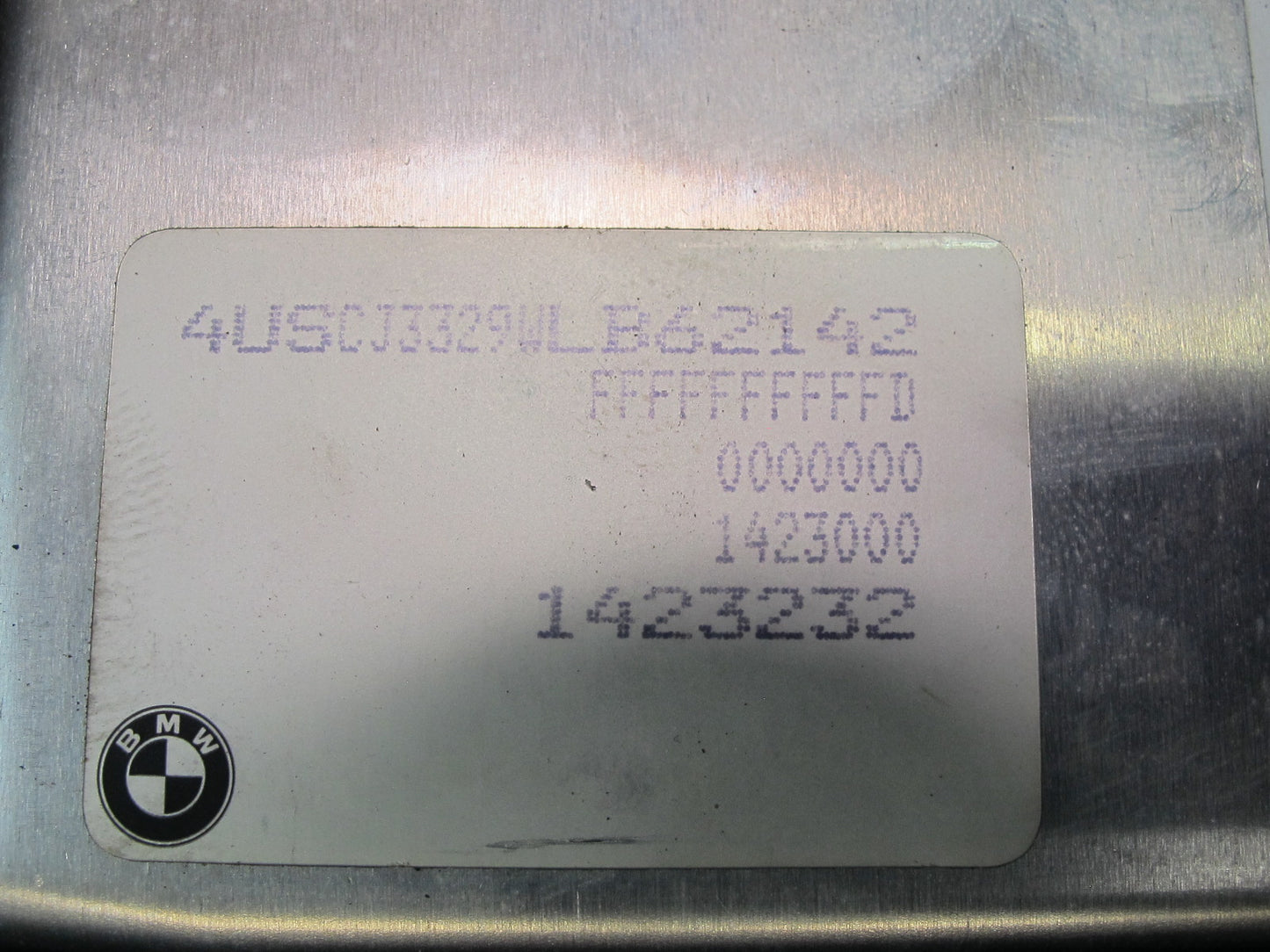 97-98 BMW E36/7 Z3 2.8L A/T Automatic Transmission Control Module 1423232 OEM