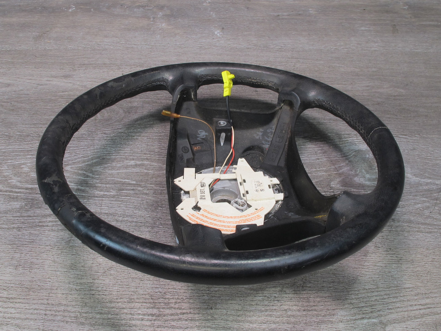 96-99 BMW E36/7 Z3 4 Spoke Leather Steering Black OEM