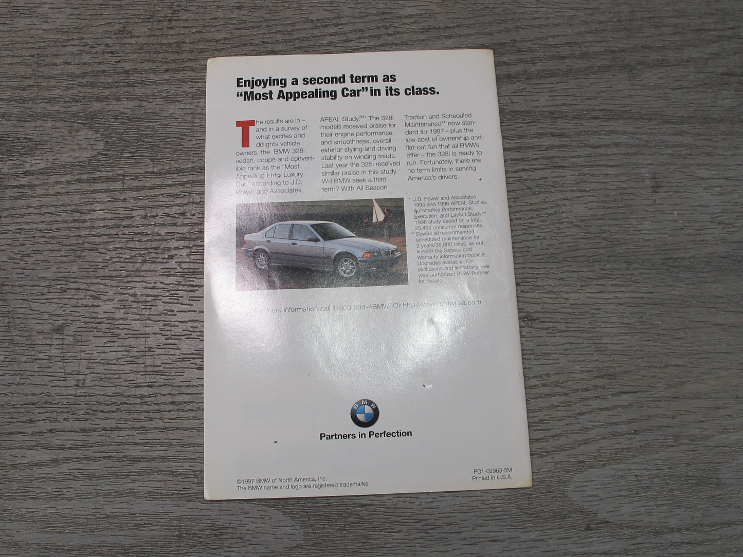1998 BMW E36/7 Z3 2.8L M52 Owners Operator User Guide Manual Book Set Case OEM