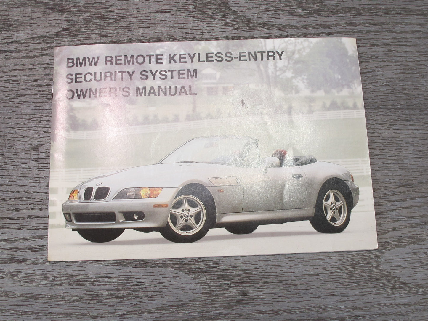 1998 BMW E36/7 Z3 2.8L M52 Owners Operator User Guide Manual Book Set Case OEM