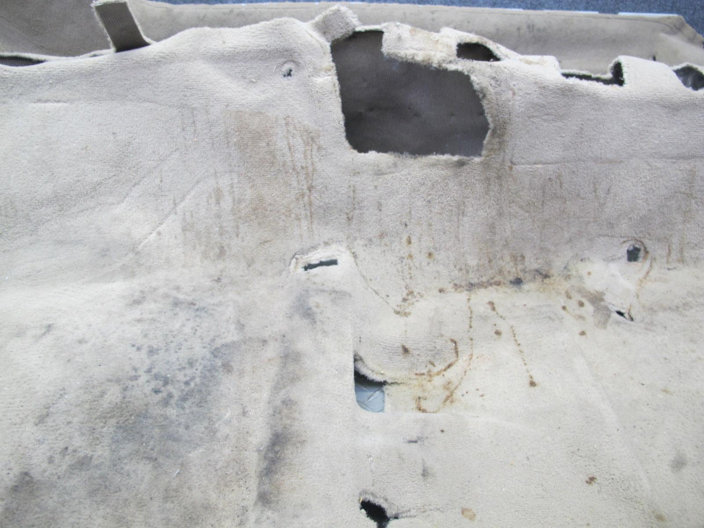 92-00 Lexus UZZ30L SC300 SC400 Floor Carpet Liner Cover Ivory OEM