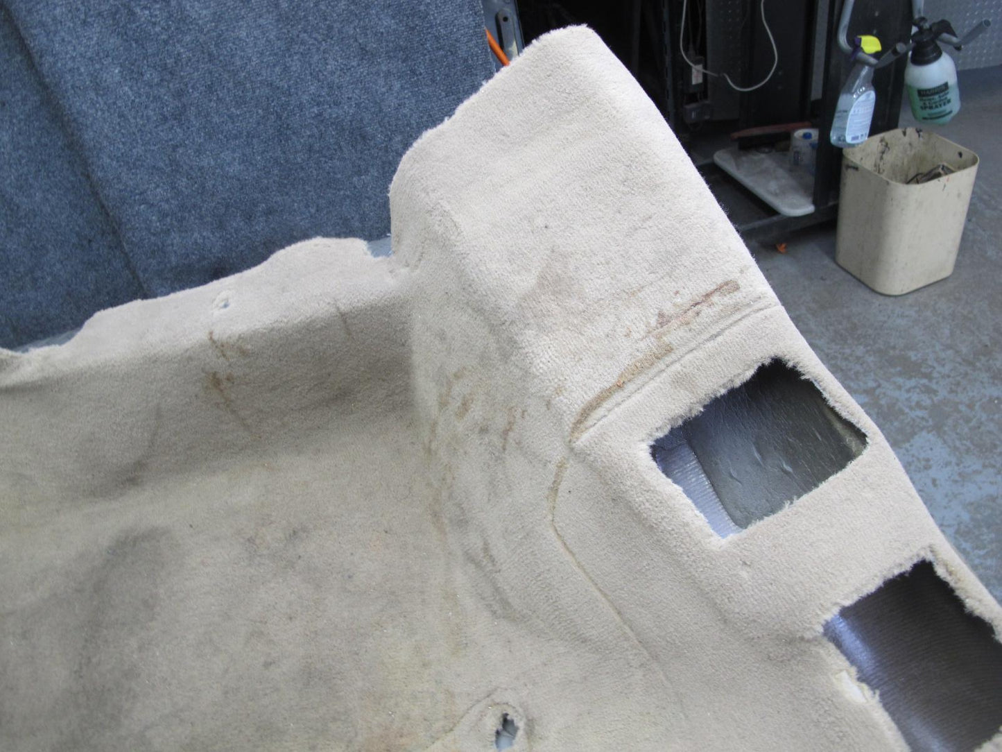 92-00 Lexus UZZ30L SC300 SC400 Floor Carpet Liner Cover Ivory OEM