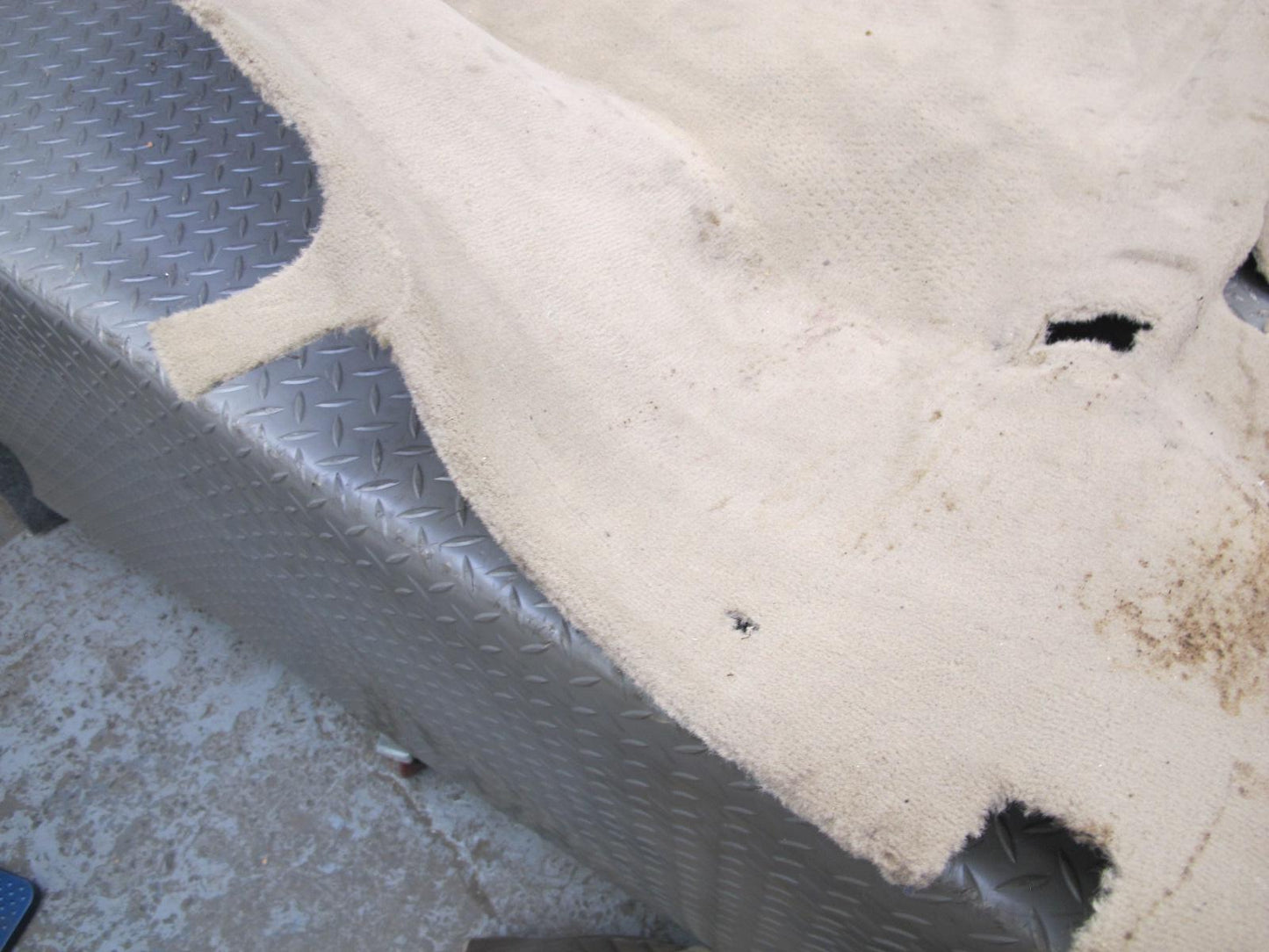 92-00 Lexus UZZ30L SC300 SC400 Floor Carpet Liner Cover Ivory OEM