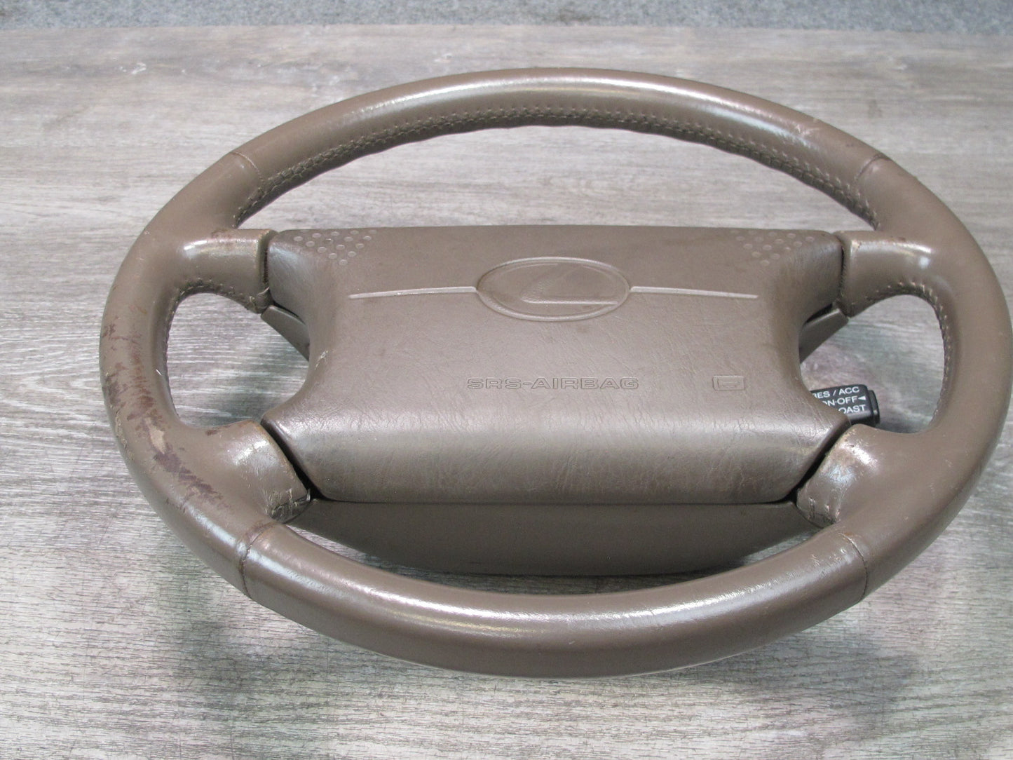 97-00 LEXUS SC300 SC400 FRONT LEFT DRIVER SIDE STEERING WHEEL W/ SRS AIRBAG OEM