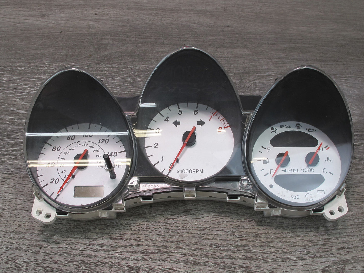 00-02 Toyota MR2 Spyder ZZW30L M/T Instrument Cluster Gauge Speedometer OEM