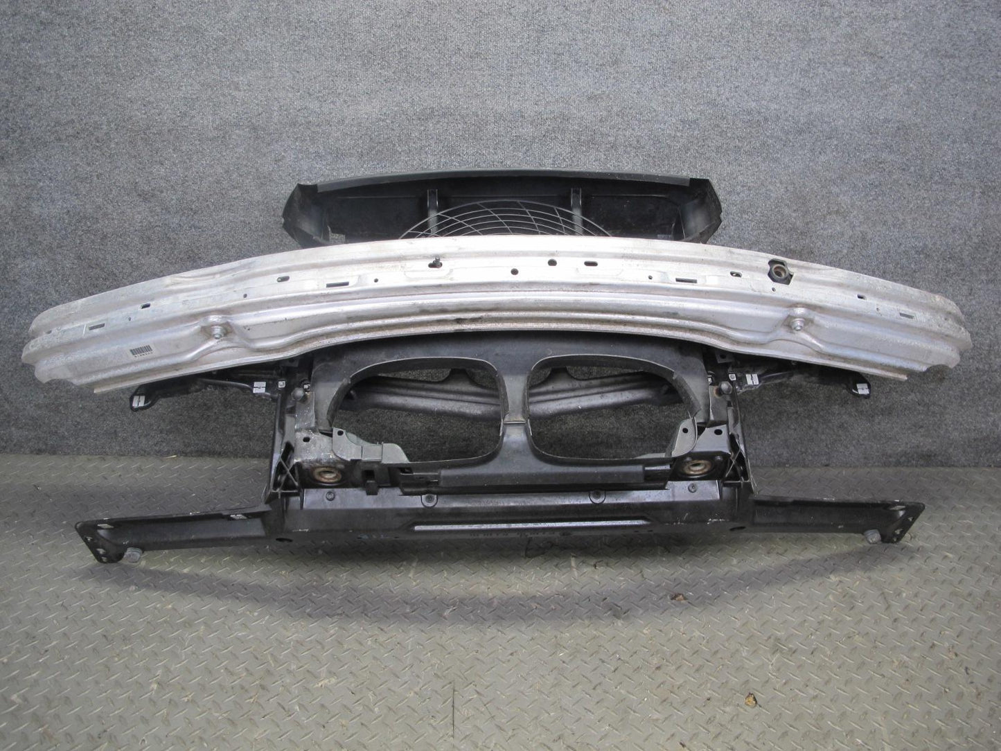 01-02 BMW E46 Convert Front Bumper Reinforcement Bar Radiator Core Support OEM