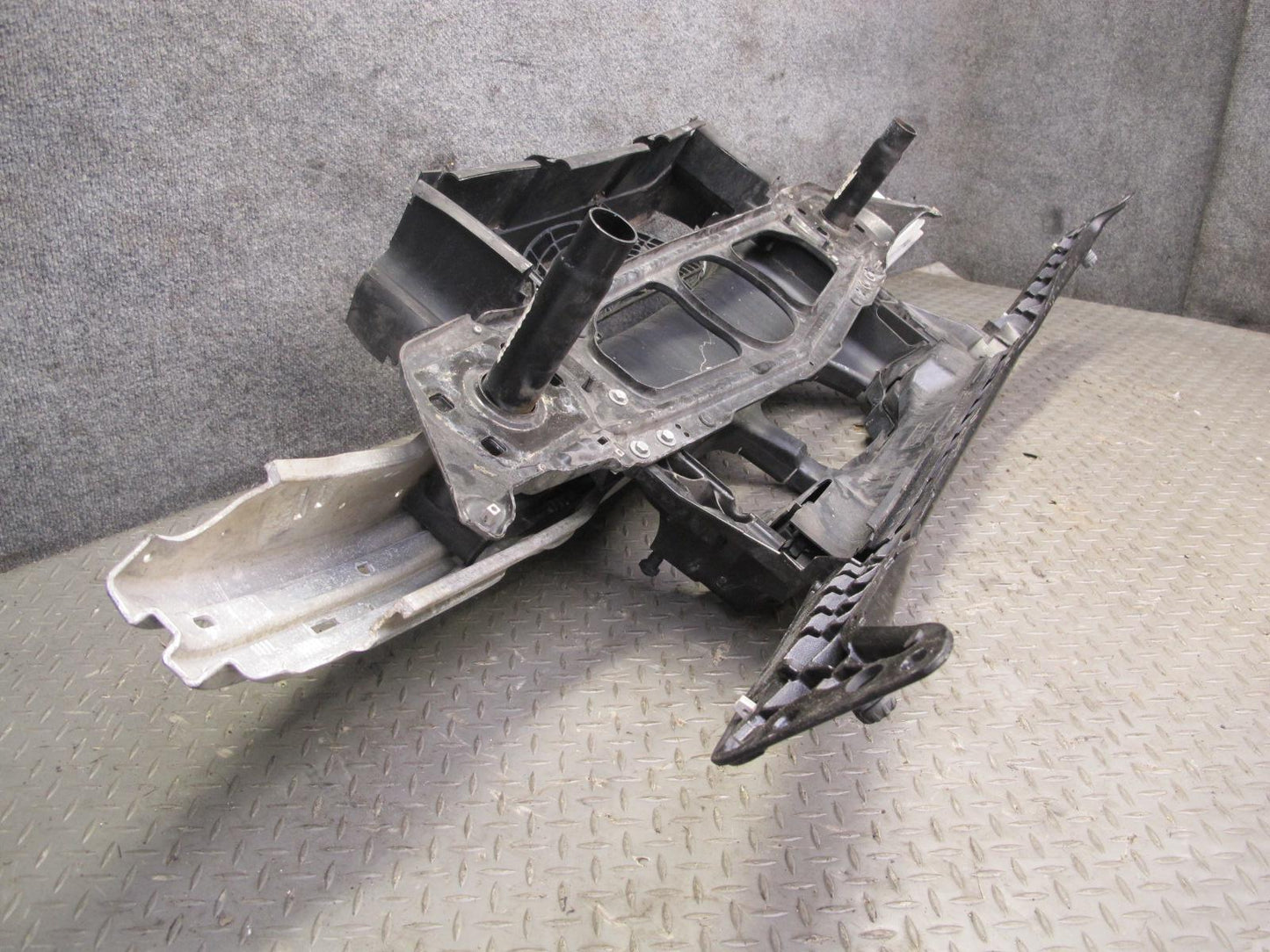 01-02 BMW E46 Convert Front Bumper Reinforcement Bar Radiator Core Support OEM