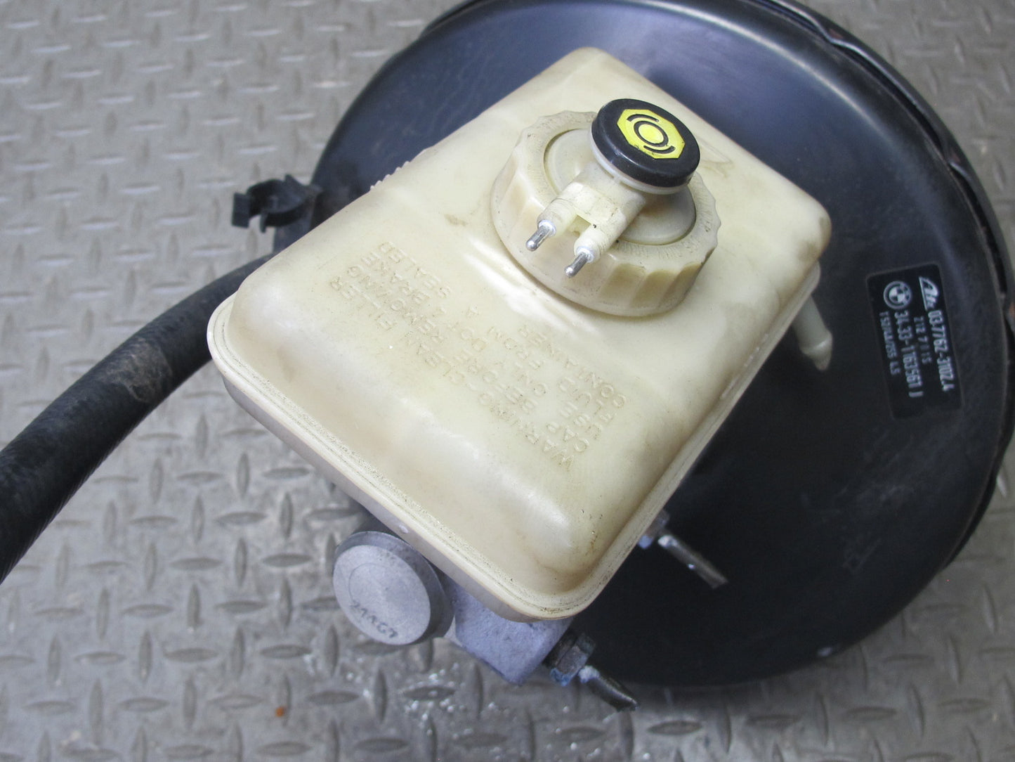 97-99 BMW E36/7 Z3 2.8L Asc+t Brake Master Cylinder Booster Fluid Reservoir OEM