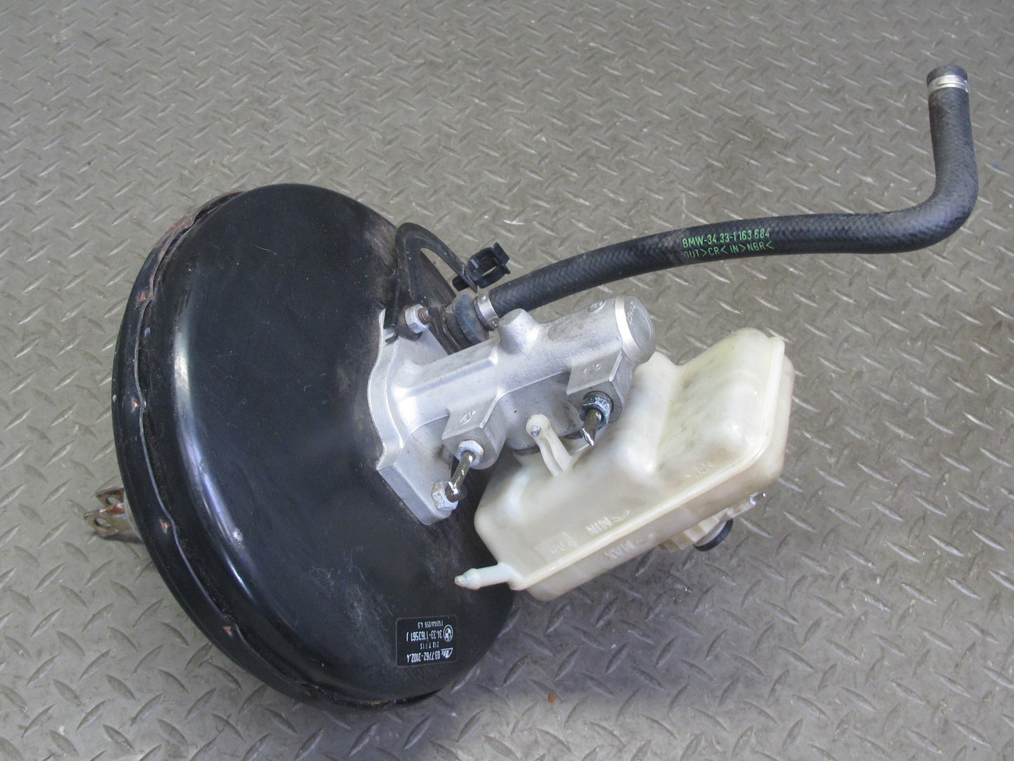 97-99 BMW E36/7 Z3 2.8L Asc+t Brake Master Cylinder Booster Fluid Reservoir OEM
