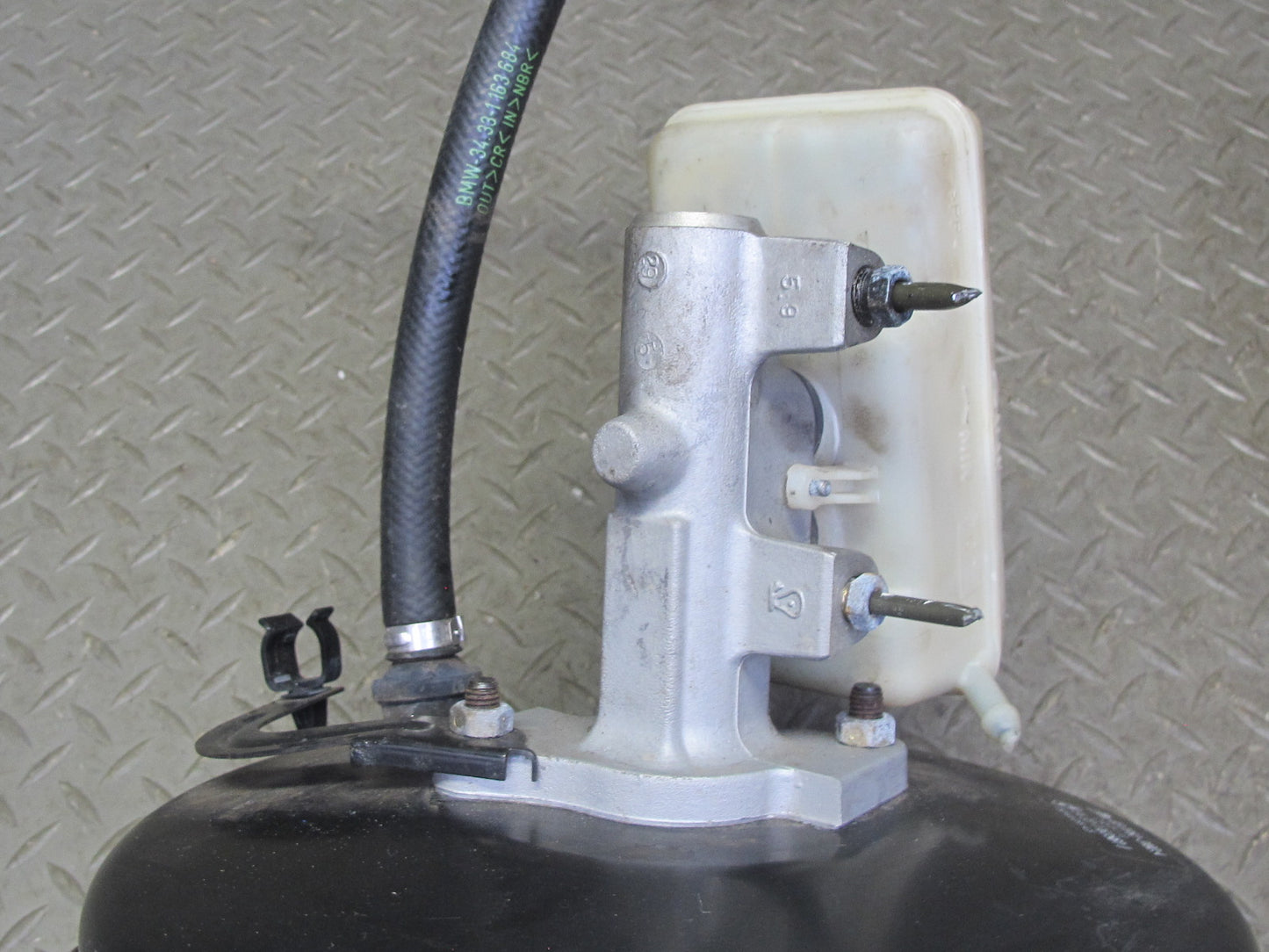 97-99 BMW E36/7 Z3 2.8L Asc+t Brake Master Cylinder Booster Fluid Reservoir OEM
