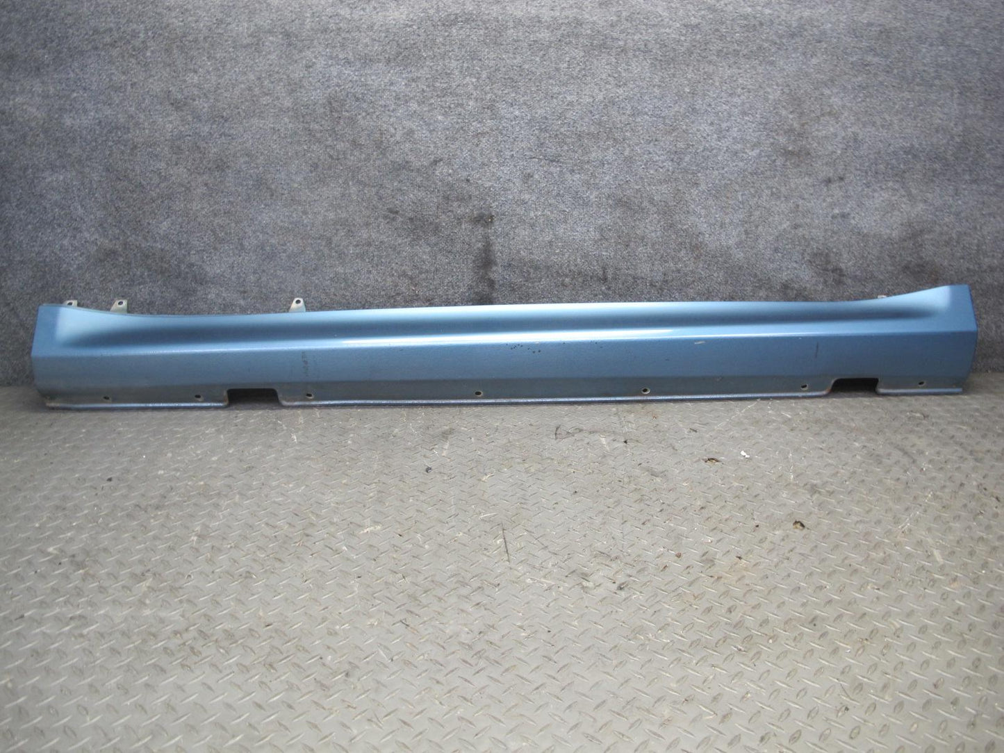 97-02 BMW E36/7 Z3 Left & Right Side Skirt Rocker Panel Molding Set Blue OEM