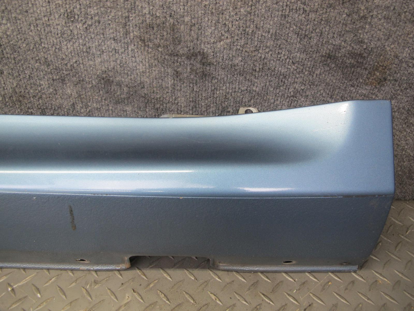 97-02 BMW E36/7 Z3 Left & Right Side Skirt Rocker Panel Molding Set Blue OEM