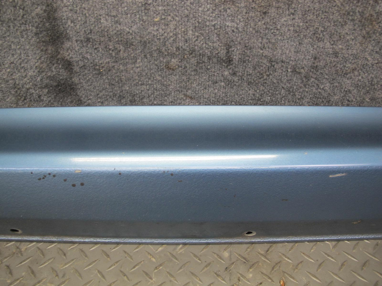 97-02 BMW E36/7 Z3 Left & Right Side Skirt Rocker Panel Molding Set Blue OEM