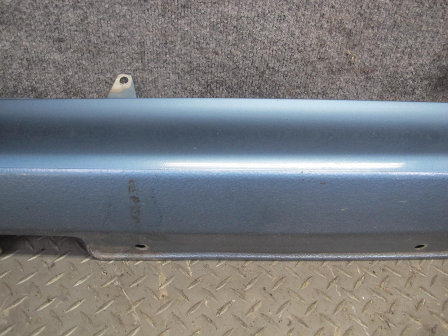 97-02 BMW E36/7 Z3 Left & Right Side Skirt Rocker Panel Molding Set Blue OEM