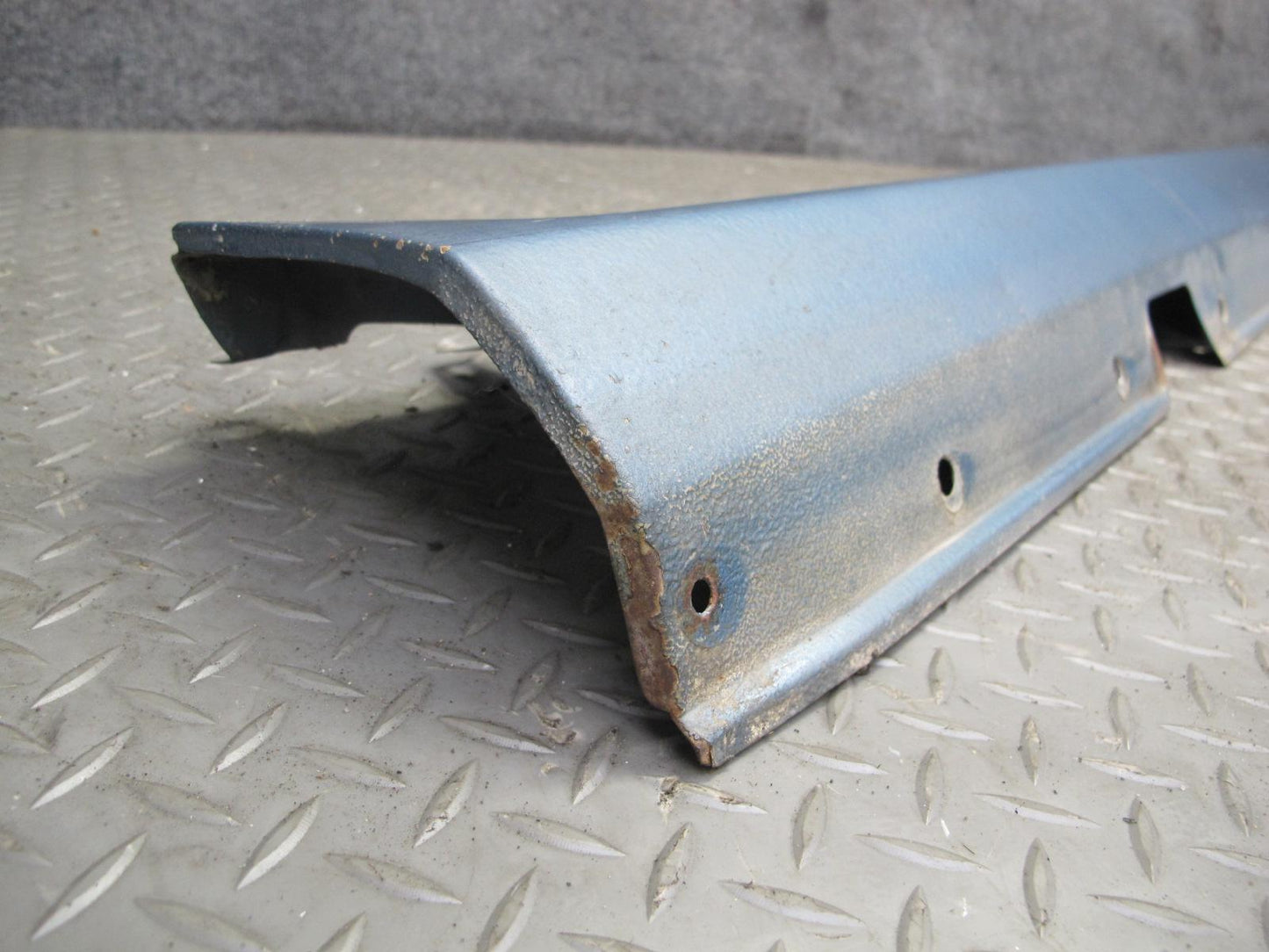 97-02 BMW E36/7 Z3 Left & Right Side Skirt Rocker Panel Molding Set Blue OEM