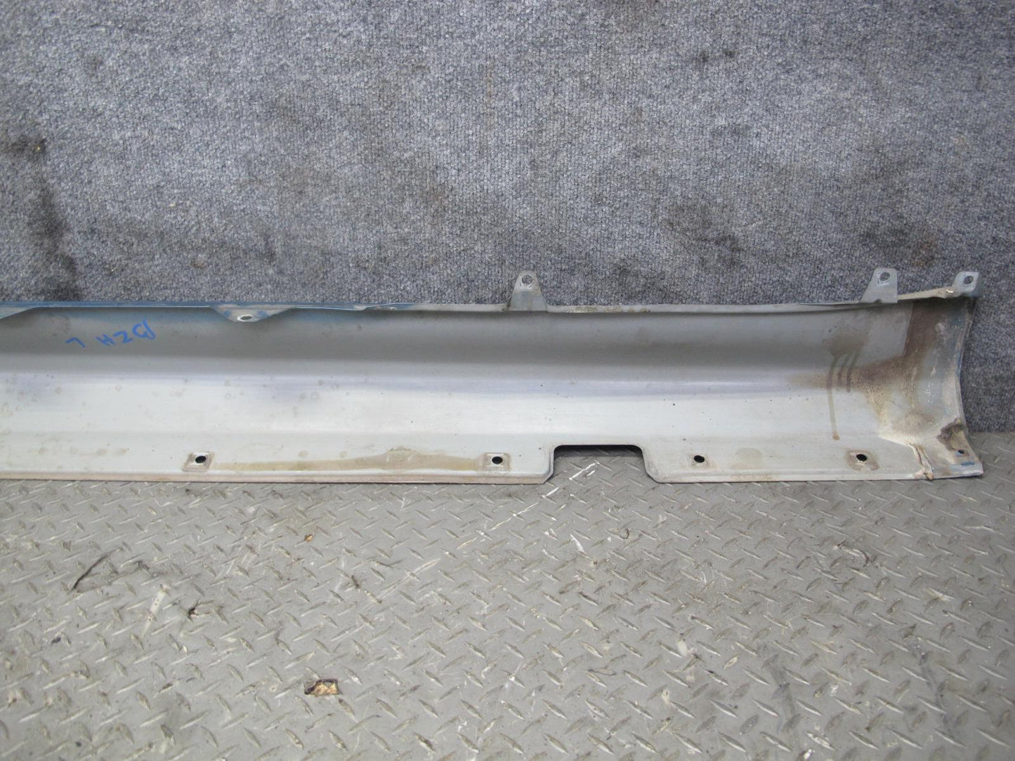 97-02 BMW E36/7 Z3 Left & Right Side Skirt Rocker Panel Molding Set Blue OEM