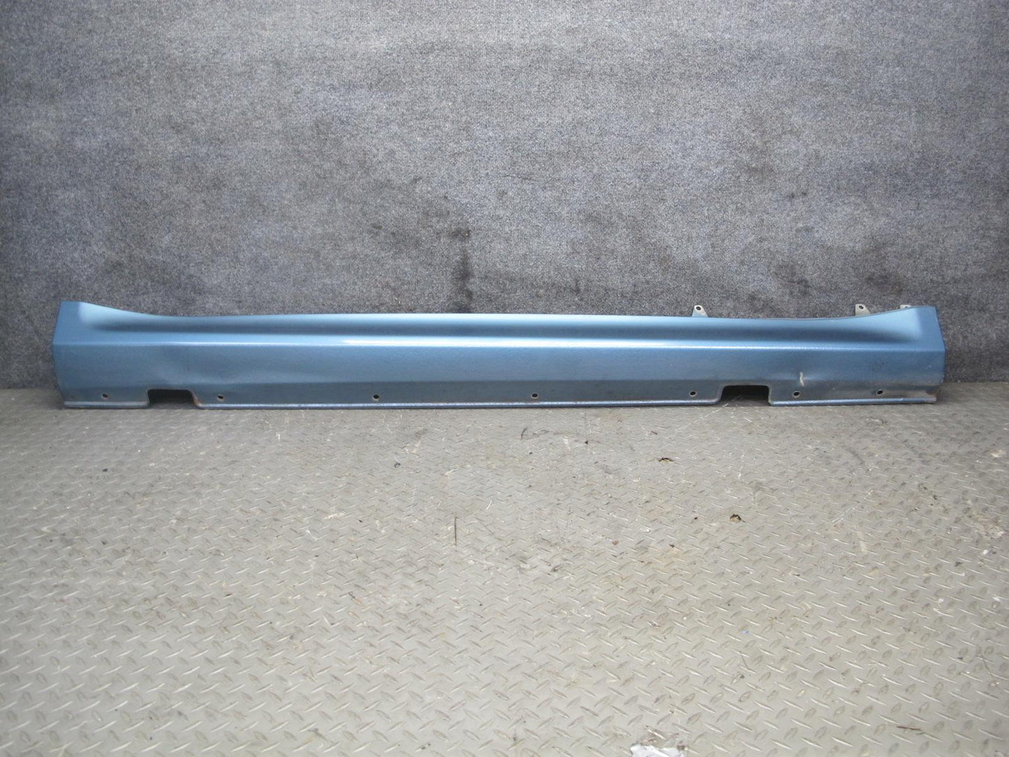 97-02 BMW E36/7 Z3 Left & Right Side Skirt Rocker Panel Molding Set Blue OEM