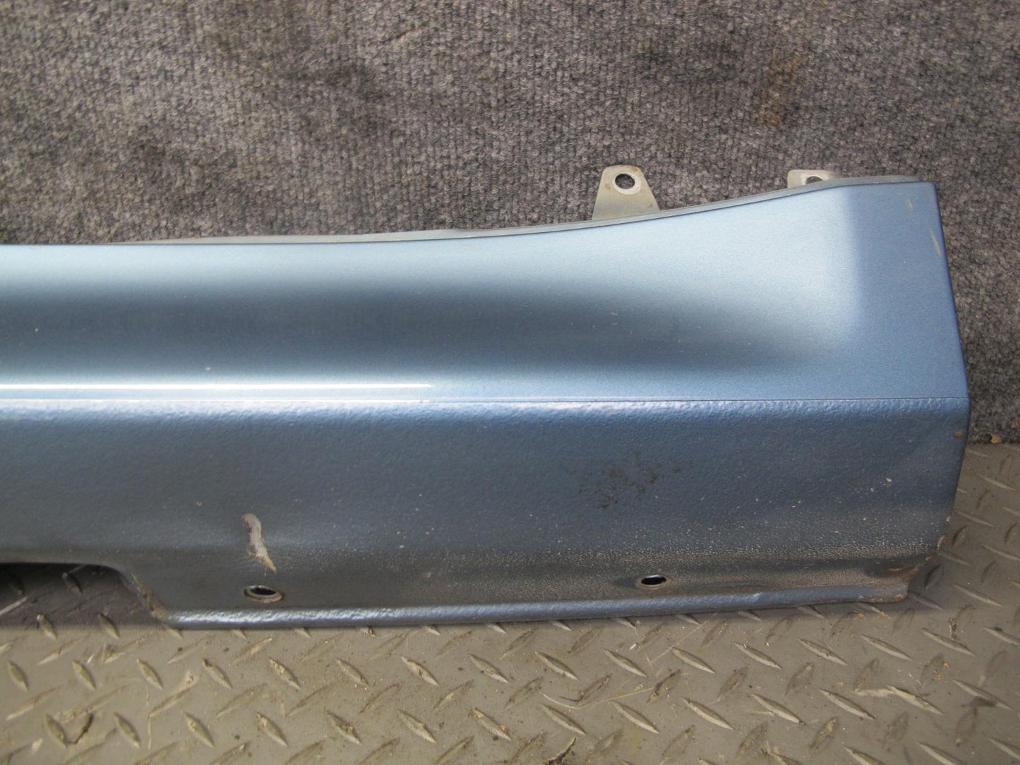 97-02 BMW E36/7 Z3 Left & Right Side Skirt Rocker Panel Molding Set Blue OEM