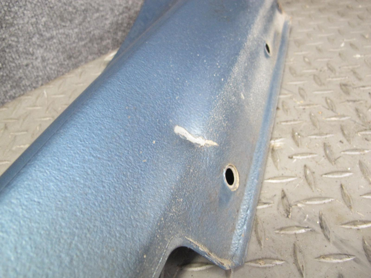 97-02 BMW E36/7 Z3 Left & Right Side Skirt Rocker Panel Molding Set Blue OEM